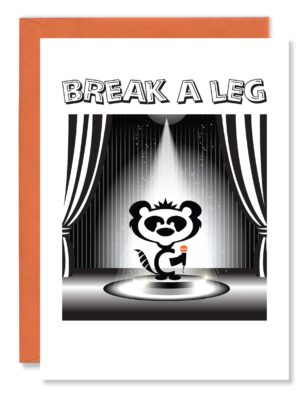 Break A Leg Card