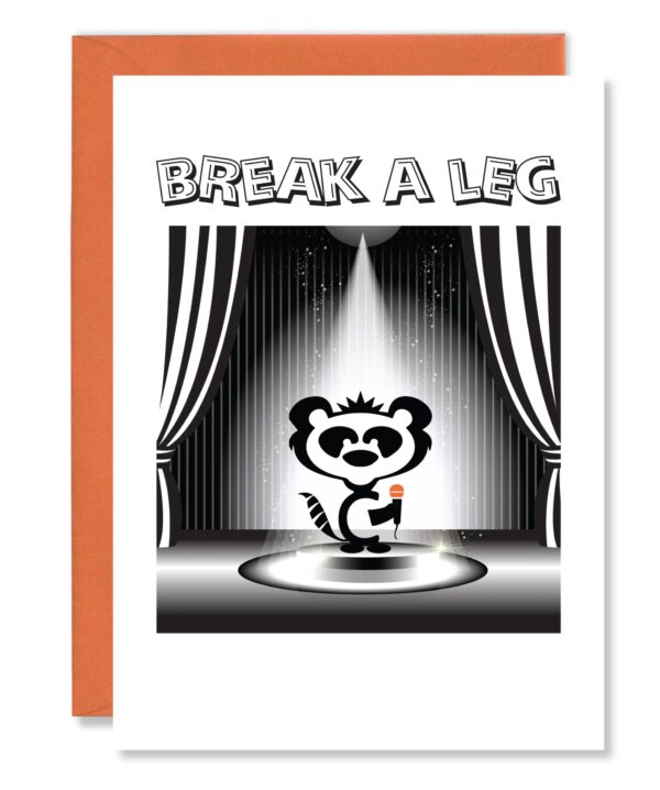 Break A Leg Card